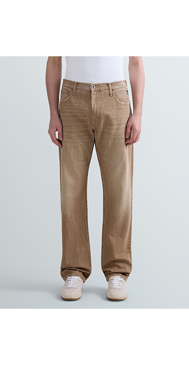 ストレートフィットAIDEEN カラーデニム